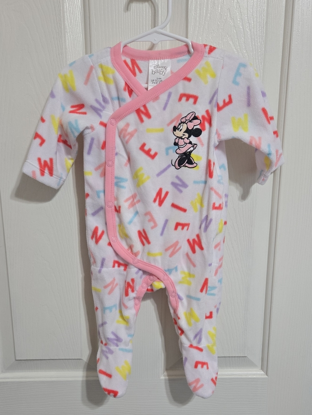 Disney Baby footed sleeper featuring Minnie Mouse
